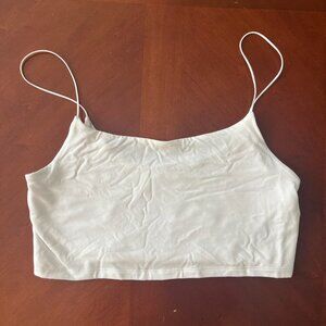 Aritzia Wilfred Free Tiny Tank in White